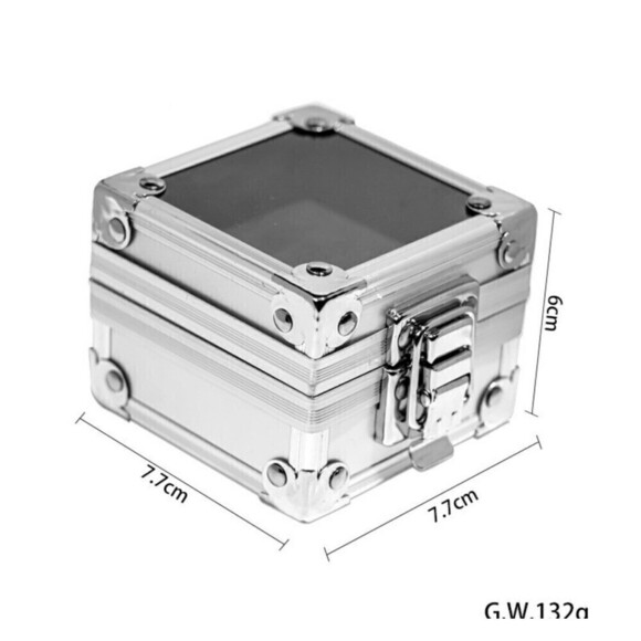 Nail Tool Storage Box In Silver - Picture 5 of 5